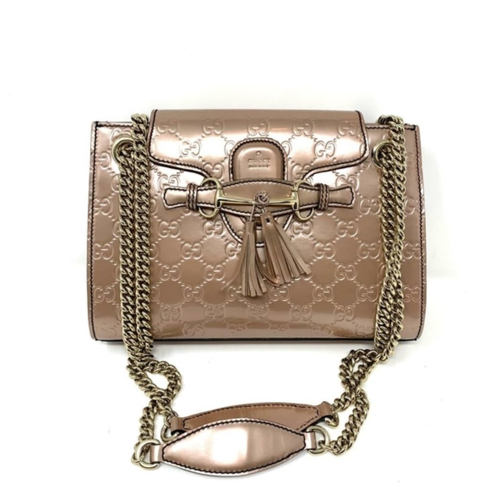 100% Auth Gucci Emily Small Crossbody Bag